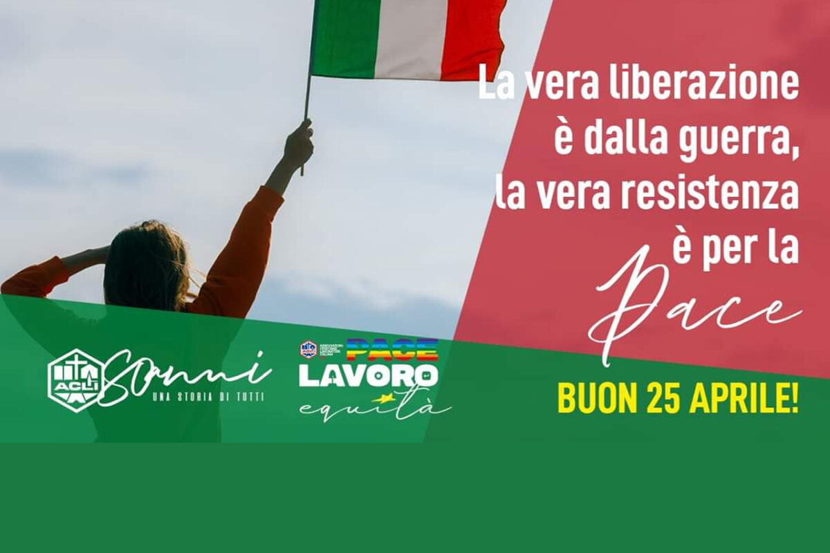 25 aprile, Manfredonia: “La vera liberazione è dalla guerra, la vera resistenza è per la pace”