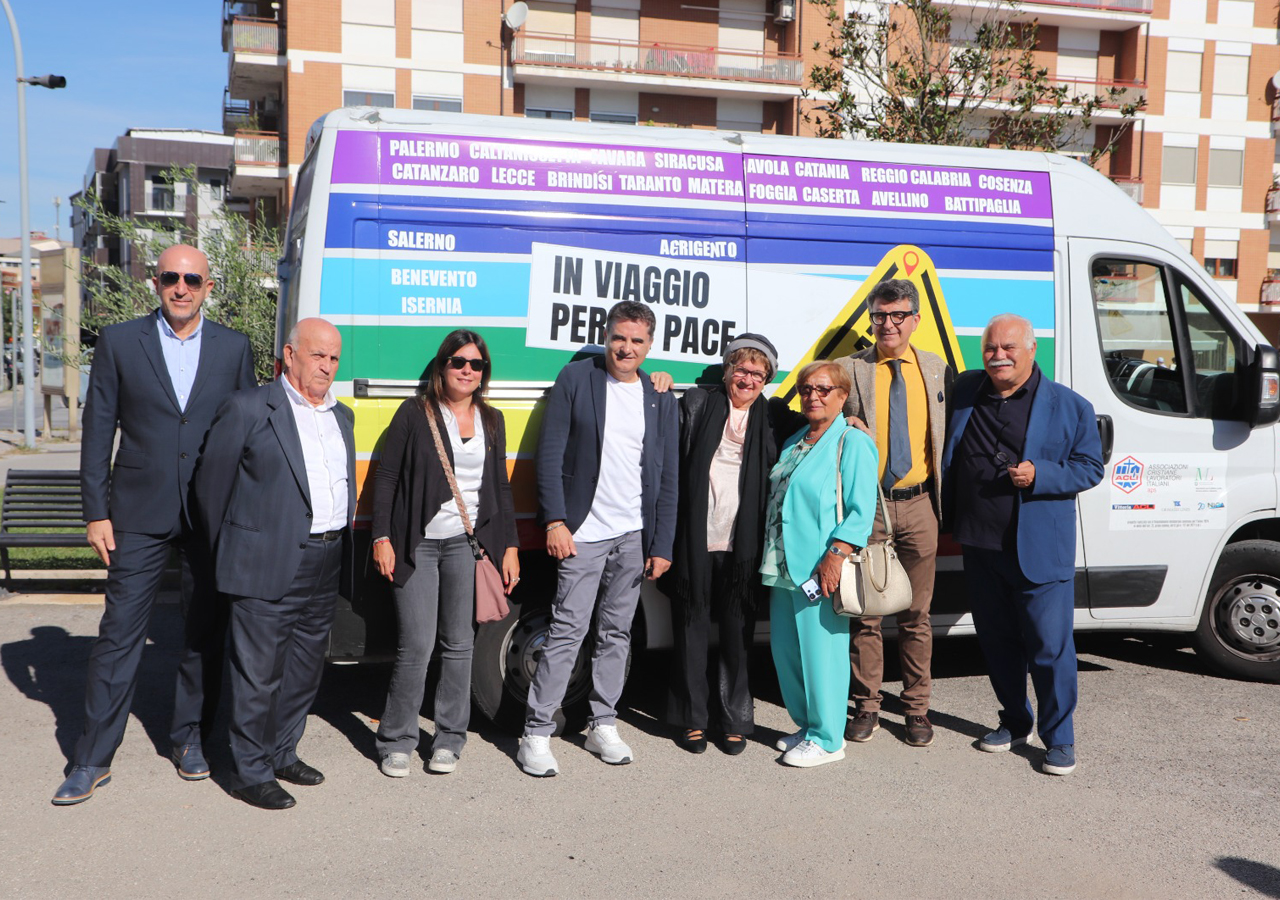 La straordinaria tappa di Isernia della Carovana della Pace